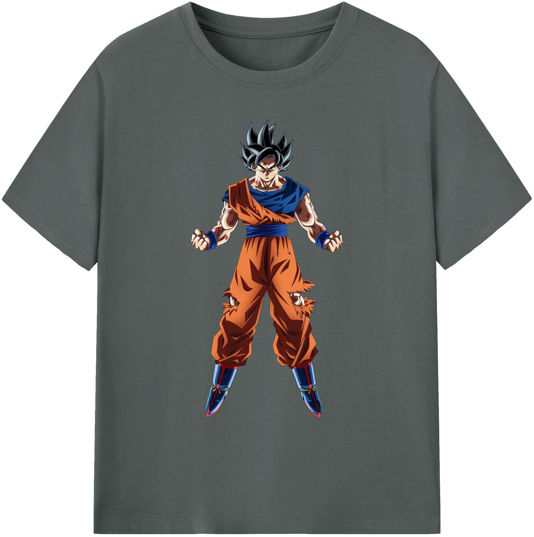 （画像用） ドラゴンボール 孫悟空（そん ごくう）Son Goku カカロット DRAGON BALL Kakarotto 綿100％ メンズ半袖Tシャツ｜肌触りやわらか＆通気性